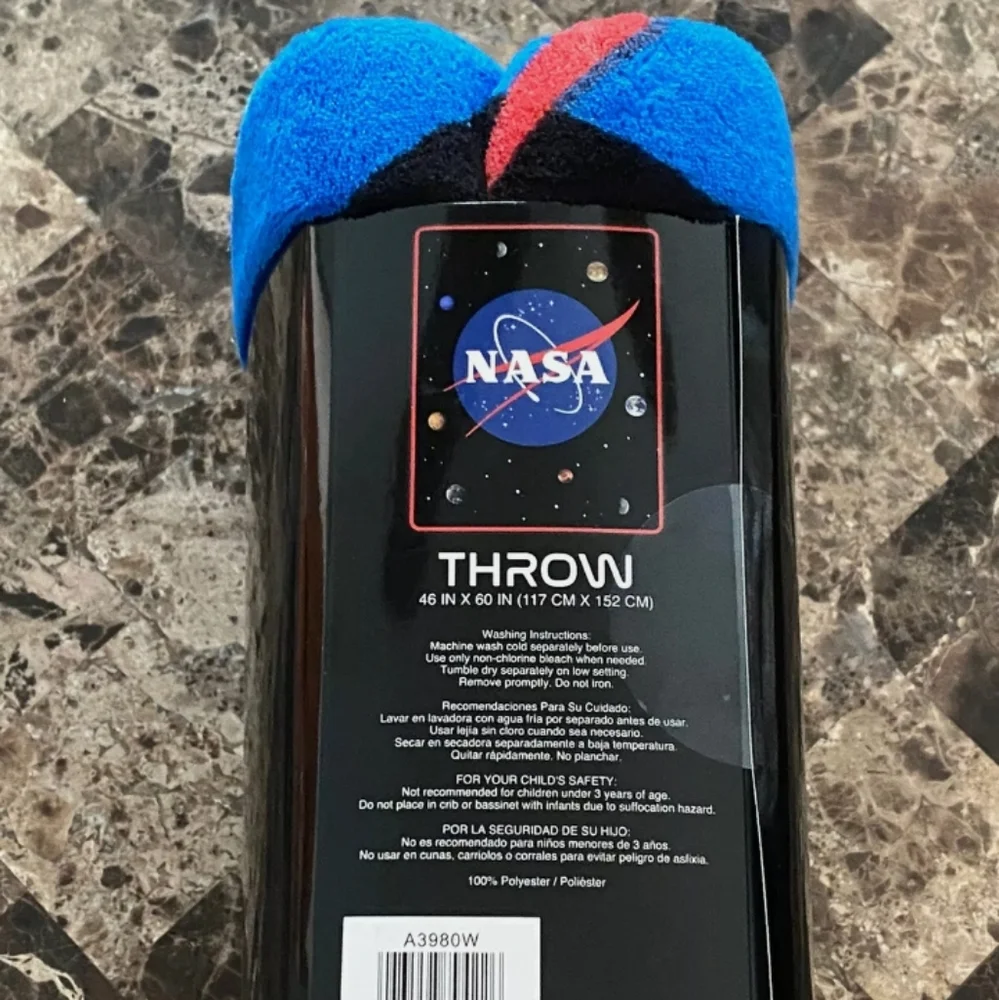 NWT NASA Throw 46in x 60in